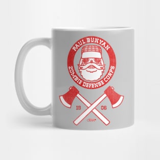 Paul Bunyan Zombie Defence Corps Mug